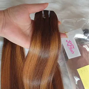 Peluca de cabello Virgen sin procesar de estilo vietnamita, pelo liso de Piano con envío directo y envío rápido, venta al por mayor
