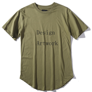 Camisetas para Hombre de Alta Calidad, Estilo Urbano, Camiseta Lisa de 220 g/m², 100% Algodón, Impresión Serigráfica, Ecológica, OEM - Product Image 1