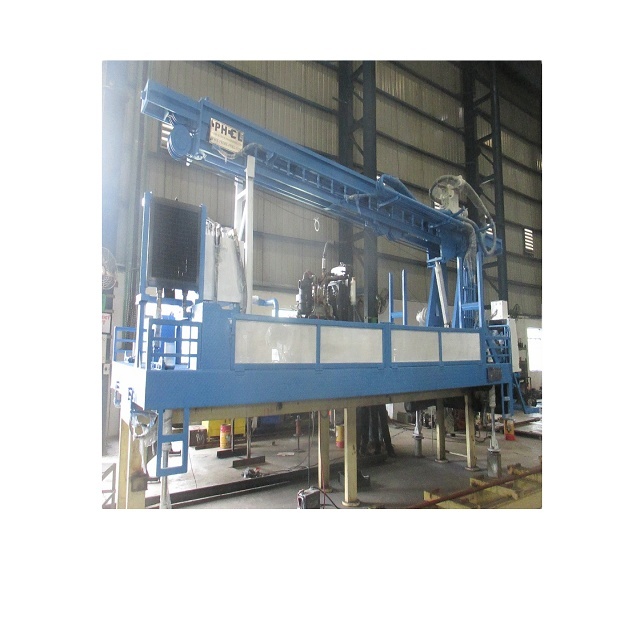 Skid trailer Bore Hole Drilling Machine