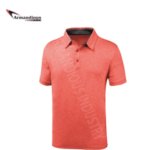 Polo de diseño personalizado con logotipo de golf para mujer, Polo informal de secado rápido a la moda para hombre, camiseta polo 100% algodón - Product Image 2