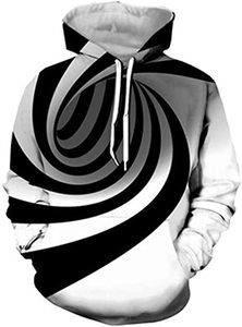 Sweat à capuche décontracté pour homme de haute qualité, manches longues, hiver, design OEM personnalisé, imprimé numérique 3D Bangladesh, 100% coton, écologique - Product Image 3