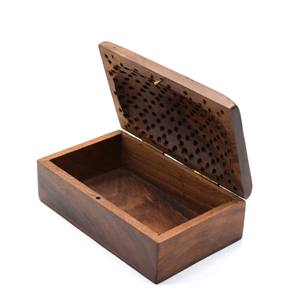 Belles boîtes de rangement en bois femmes filles Unique artisanat élégant bambou sculpture modèle artistique bijoux cadeaux stockage à la maison - Product Image 3