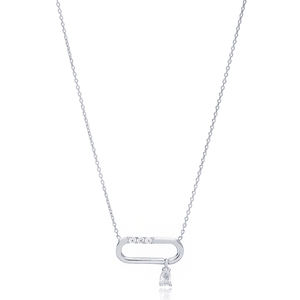 Collier breloque en argent Sterling 925, nouveau Design géométrique, Zircon brillant, fait à la main, turc, vente en gros - Product Image 3