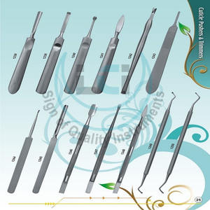 Empujador de cutículas de acero inoxidable de doble punta hecho con acero inoxidable de alta calidad por Life Care Instruments - Product Image 4