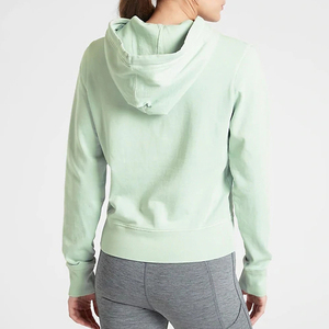 ชุดสเวตเตอร์และเสื้อฮู้ดของผู้หญิงชุดครอปมีฮู้ดของฤดูใบไม้ร่วง2023 - Product Image 4