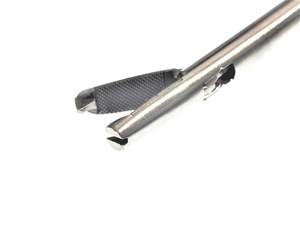 Soporte de aguja de acero inoxidable, instrumento de punta recta, laparoscópica, Tipo V - Product Image 4