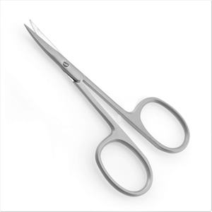 Tijeras de uñas personalizadas de la mejor calidad para manicura, tijeras afiladas para cutículas, acero inoxidable curvo recto para el cuidado de las uñas, MOQ bajo - Product Image 5