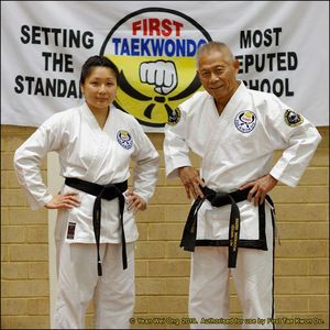 Ropa de Taekwondo de Alta Calidad, Ligera, de Poliéster/Algodón, para Adultos Unisex, Hecha en Pakistán - Product Image 3