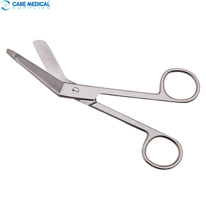 กรรไกรตัดผ้าพันแผลสแตนเลสแบบกำหนดเองได้ บริการ OEM คุณภาพดี - Product Image 1