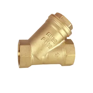 Euro standard brass valve ball cast iron stem DN15 25 -100 use for water, oil, gas