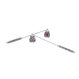 เทียนขัดเงาโลหะทองเหลืองสำหรับตกแต่งเทียนสีชมพู - Product Image 1