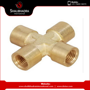 Wholesale Bulk Four Way Female Brass Fitting Casting <b>Technics</b> - Product Image 2