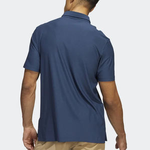 Chemises de golf pour hommes, coupe classique, logo personnalisé, style sportif ajusté, tissu sergé, manches courtes, séchage rapide, écologiques, OEM/ODM - Product Image 2