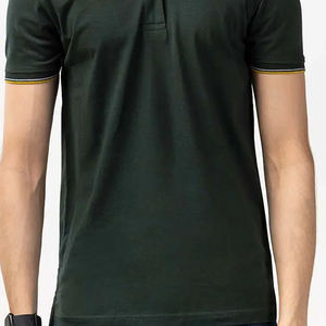 Camiseta de Cuello Alto para Hombre, Superventas 2022, de Alta Calidad, con Logotipo Personalizado, 100% Algodón, Tejido de Punto, Secado Rápido, Transpirable, Ajuste Holgado - Product Image 5