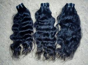 High Quality Indian Virgin Remy Hair Extensions Natural Color Human Hair Machine Double Weft Shed-Resistant Soft Shiny Hair - Product Image 5