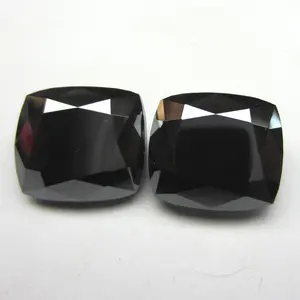AAA质量花式天然黑色钻石一对耳环，黑色钻石价格每克拉宝石2克拉I3钻石