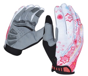 ถุงมือปั่นจักรยานเสือภูเขาแบบยืดหยุ่นฟังก์ชันหน้าจอสัมผัสแบบเต็มนิ้วหนังสังเคราะห์ระบายอากาศได้ดี - Product Image 4