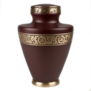 Urne funéraire Eternal Harmony pour cendres, urne en métal élégante, urne pour cendres humaines, urne commémorative pour adultes, urne en finition pierre - Product Image 6