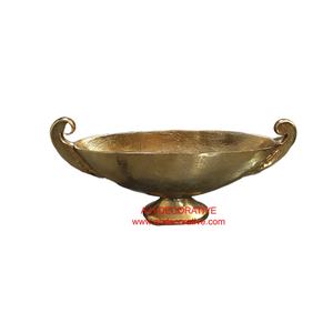 Centro de mesa de Metal para decoración de boda, cuenco de flores con forma de barco antiguo de oro, de alta calidad - Product Image 6