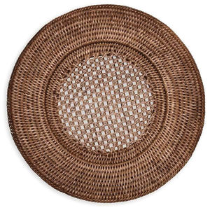 New Collection <b>Round</b> Woven Rattan Charger Plate Handicraft PP <b>Placemats</b> and Coasters for Home Kitchen Table Decoration - Product Image 5