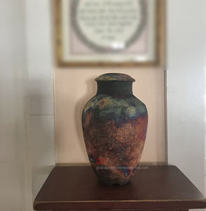 Urne funéraire à finition antique Plusieurs couleurs pour cendres humaines - Product Image 6