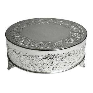 ขาตั้งเค้กทรงกลมชุบสังกะสีผู้ส่งออกขาตั้งเค้กโลหะดีไซน์ทันสมัยเซิร์ฟเวอร์เค้กแบบกําหนดเองในราคาที่น่าสนใจ - Product Image 5