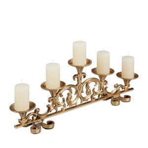 เชิงเทียนโบราณและที่ใส่เทียนตกแต่งสำหรับงานแต่งงานและของตกแต่งบ้าน ผู้ส่งออกขายส่ง - Product Image 6