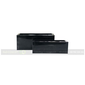 Galvanized Steel Rectangular Planter Pot, Basic Steel Flower Pots And Planter/ Distributor Of Cheap Plant Pots