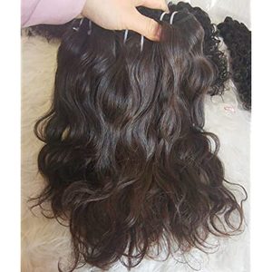 Vente en gros bon marché Extensions de cheveux humains ondulés naturels bruts - Product Image 2