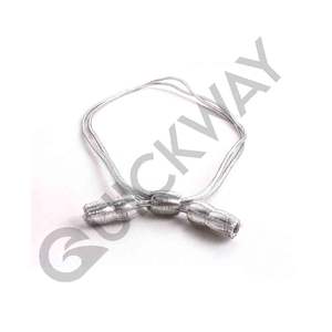 Cordon de capuchon en fil métallique OEM Cordon de capuchon en or de cérémonie en gros Cordons de chapeau ou sangles de chapeau en mylar ou lingot métallique de soie de qualité supérieure - Product Image 1