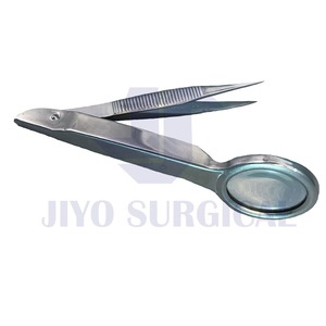 Pince à épiler/pince à échardes en acier inoxydable de production supérieure avec loupe/pince à épiler pointue à pointe droite - Product Image 6