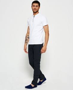 Cotton Pique Design Your Own Custom Mens zip Polo Shirt Brand Quality Factory Short Sleeve High Quality 100 Men Casual Summer - Product Image 1