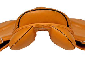 Selle de cheval adulte ALPPS-008 Selle de polo en cuir de qualité supérieure Contact étroit N/A Y & Z Taille du siège d'équitation synthétique tout usage - Product Image 4