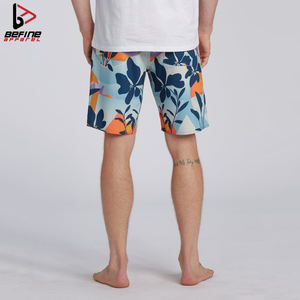 Vente en gros de shorts de surf shorts extensibles shorts de surf extensibles shorts de surf de plage pour hommes shorts de surf vêtements de plage - Product Image 5