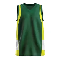 Hochwertige Herren College Basketball Trikots Atmungsaktive Polyester Basketball Sport tragen Kleidung