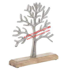 Sculpture d'arbre de corail en aluminium antique en or pour bureau Sculpture abstraite de salon moderne de haute qualité pour Sculpture de bureau - Product Image 3