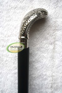 Premium Quality Handmade Shisham Wooden <b>Walking</b> <b>Stick</b> with Brass Derby Snake <b>Handle</b>/Wooden <b>Walking</b> Canes with Brass Snake <b>Handle</b> - Product Image 2