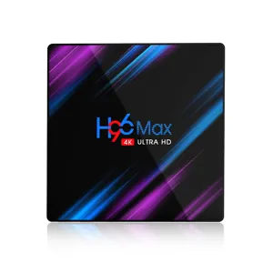 공장 가격 H96 max RK3318 4k HDR ram 4gb ddr3 인터넷 안드로이드 9.0 tv 셋톱 박스 Rockchip H96 Max 셋톱 박스