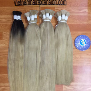 Extensions de cheveux humains Remy vierges de qualité supérieure 100% - Boucles françaises - Cheveux vietnamiens - 100g pour la vente en gros 2021 - Product Image 1