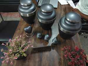 Bandas de aluminio para cremación de urnas, suministros funerarios, BRASSWORLD, INDIA - Product Image 5