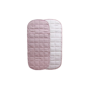 Cotton Baby <b>Pram</b> Liner | Soft Padded Stroller Seat Cushion | Breathable Pushchair | Printed Washable Baby <b>Travel</b> Accessory - Product Image 1