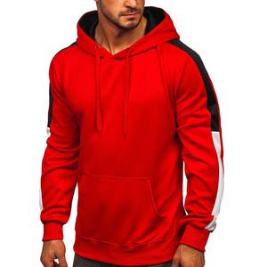 Venta al por mayor logotipo personalizado para hombre negro moda manga larga en blanco pulóver algodón Sudadera con capucha cantidad de impresión OEM personalizado - Product Image 2