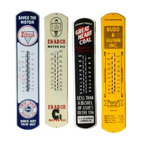 Kualitas Ekspor Desain Kustom Vitreous Enamel Metal Thermometer Plate Produsen