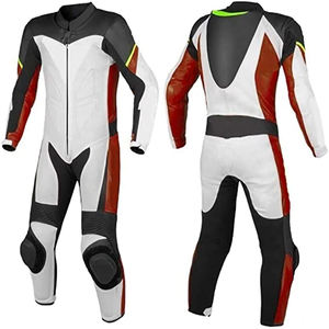 Traje de carreras de cuero para hombre al mejor precio, ropa deportiva superventas con características transpirables y a prueba de viento, opciones de talla grande - Product Image 2