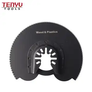 Professional Manufacture Vibrating Semi Half-Moon Circular Oscillating Saw Blade Quick Release Multi Tool for Oscillating Saw