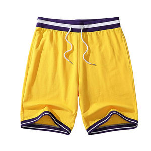 2025 pantalones cortos de baloncesto Retro personalizados Sarga de aparejos bordados de secado rápido Unisex tamaño XS nuevo diseño Retro impreso transpirable - Product Image 4