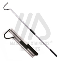 Gancho de serpiente plegable 3 en 1, pinzas de serpiente retráctiles para atrapar el gancho de Cobra, productos de aluminio para mascotas, OEM