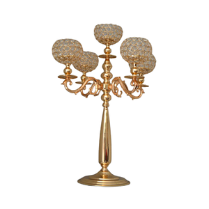 เชิงเทียนเหล็กแขวนสีดำดีไซน์น่าชื่นชมสำหรับตกแต่งบ้านและโรงแรมเชิงเทียน - Product Image 2