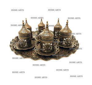 Exclusive Quality Etching Work Customized Shape Tea <b>Cups</b> and Saucers Vintage Brass Home Table Top <b>Cups</b> Saucers - Product Image 2