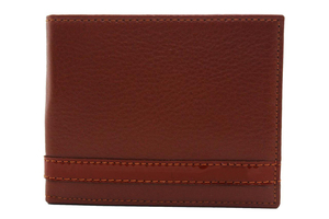 Cartera de cuero genuino hecha a mano de dos pliegues para hombre, cartera hecha a mano delgada de calidad Premium, hecha a mano, hecha en Turquía - Product Image 3